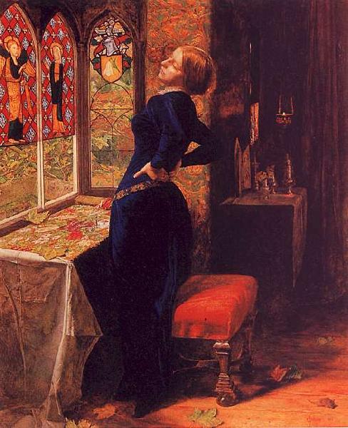 Sir John Everett Millais Mariana